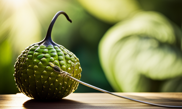 An image of a traditional gourd with a metal straw immersed in a vibrant green Yerba Mate infusion