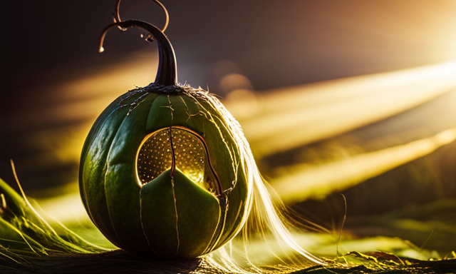 An image showcasing a traditional South American gourd with a metal bombilla immersed in a vibrant green yerba mate infusion, surrounded by delicate wisps of rising steam and the warm glow of sunlight