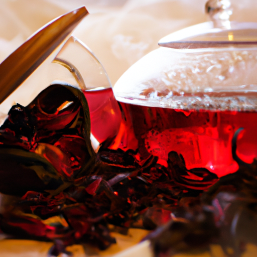 Tea From Red Hibiscus Flower How To Make Fresh
