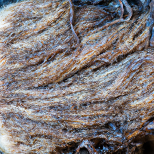 An image showcasing a close-up of a vibrant, earthy chicory root fiber