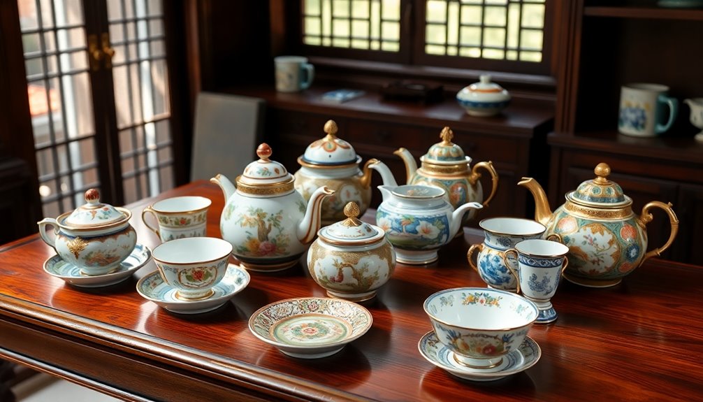 artisan tea set evolution