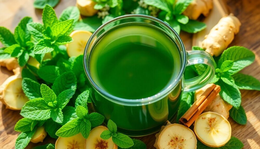 belly fat burning tea