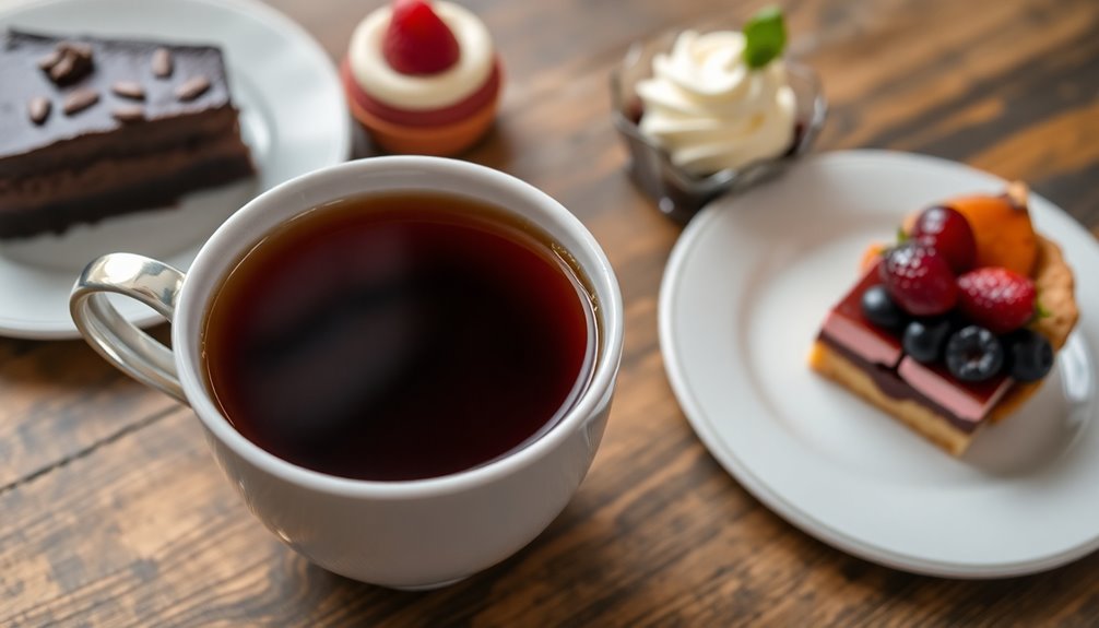 black tea elevates desserts