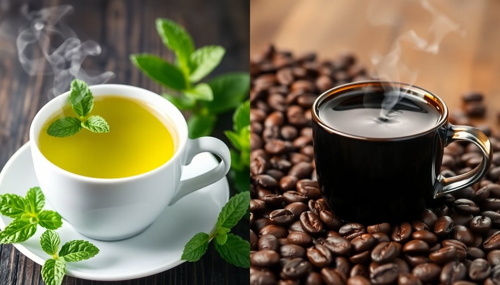 caffeine impacts metabolic processes