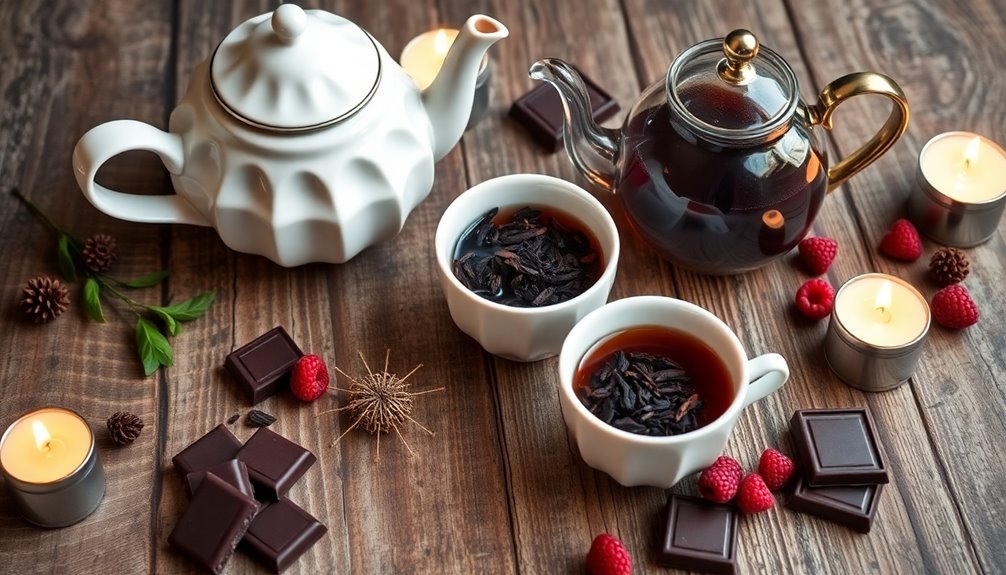 chocolate and tea pairings