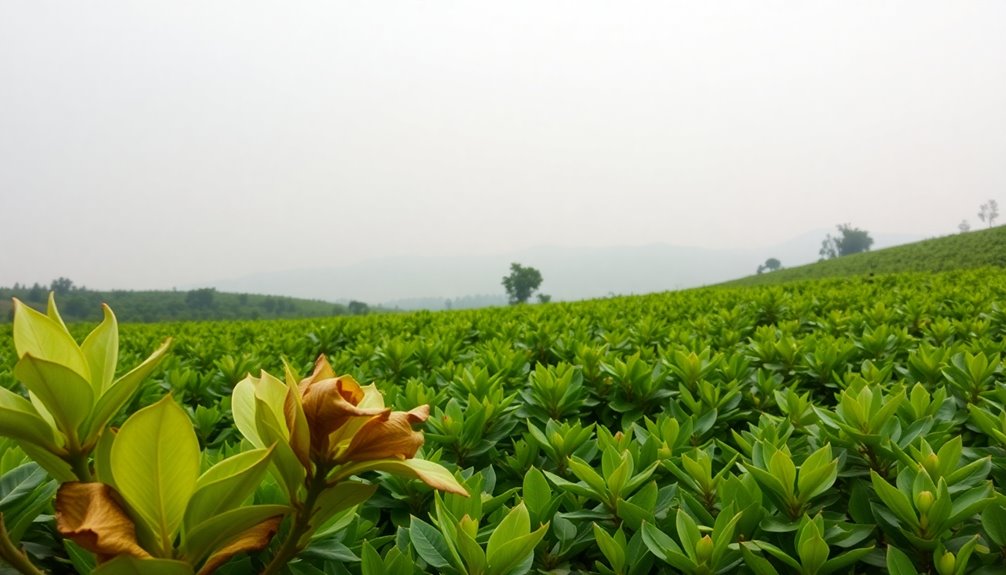 climate impact on tea