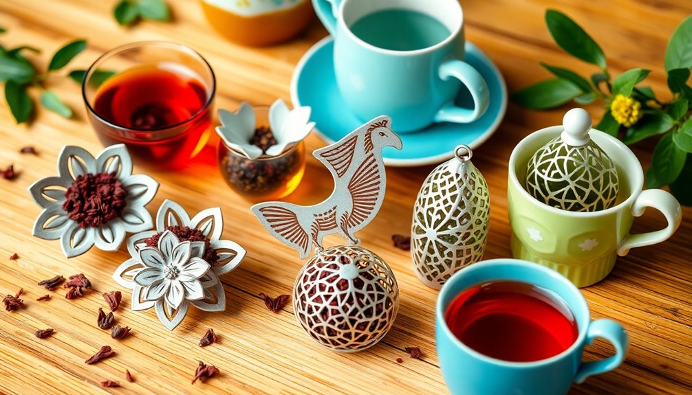 creative tea infuser styles