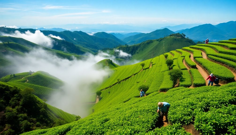 elevated tea growing practices