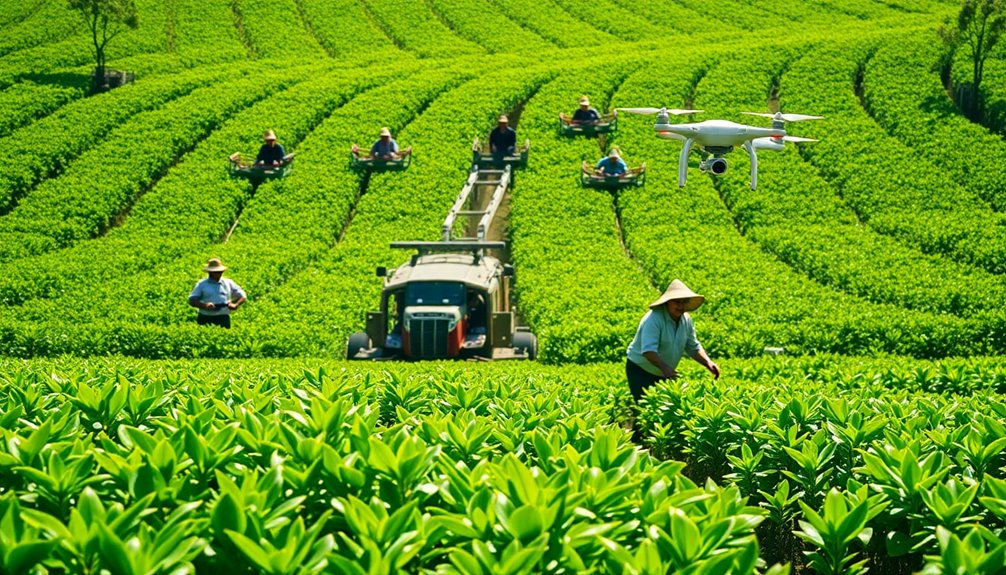 ethical tea harvesting technology