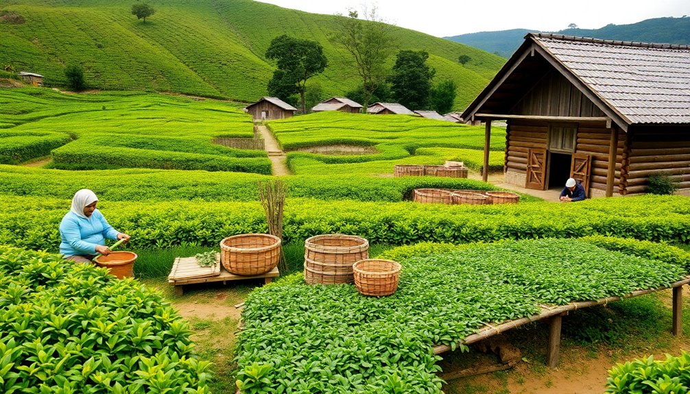 evolution of tea processing