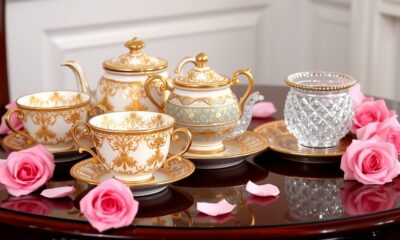 exquisite luxury tea sets