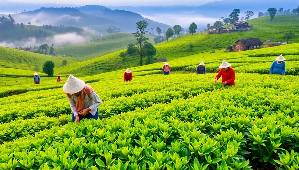 farmers of favorite tea