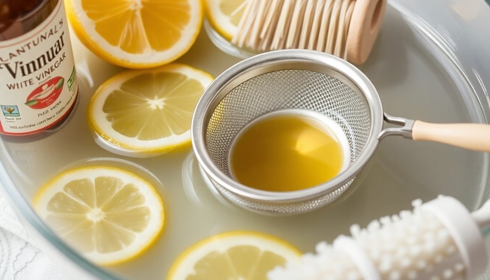 gentle tea infuser cleaning