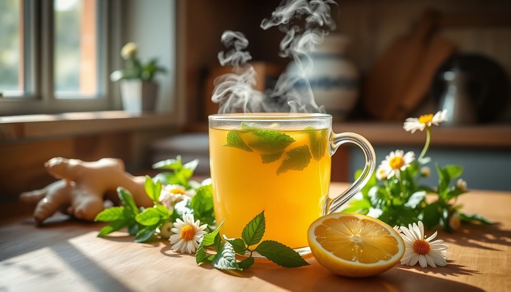 herbal teas alleviate digestion issues