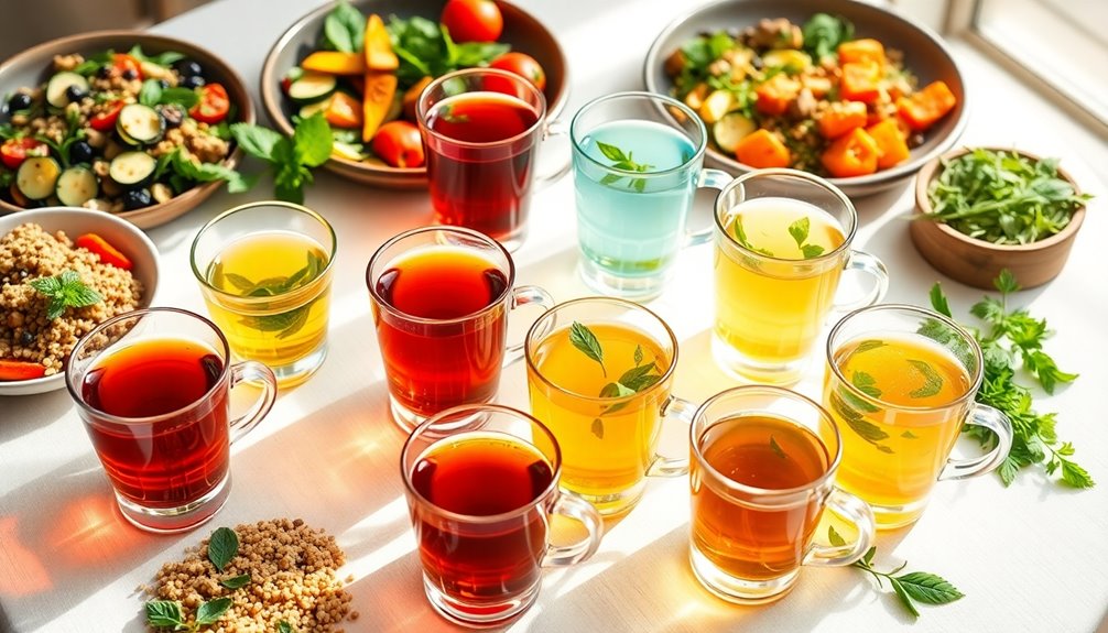 herbal teas boost flavors