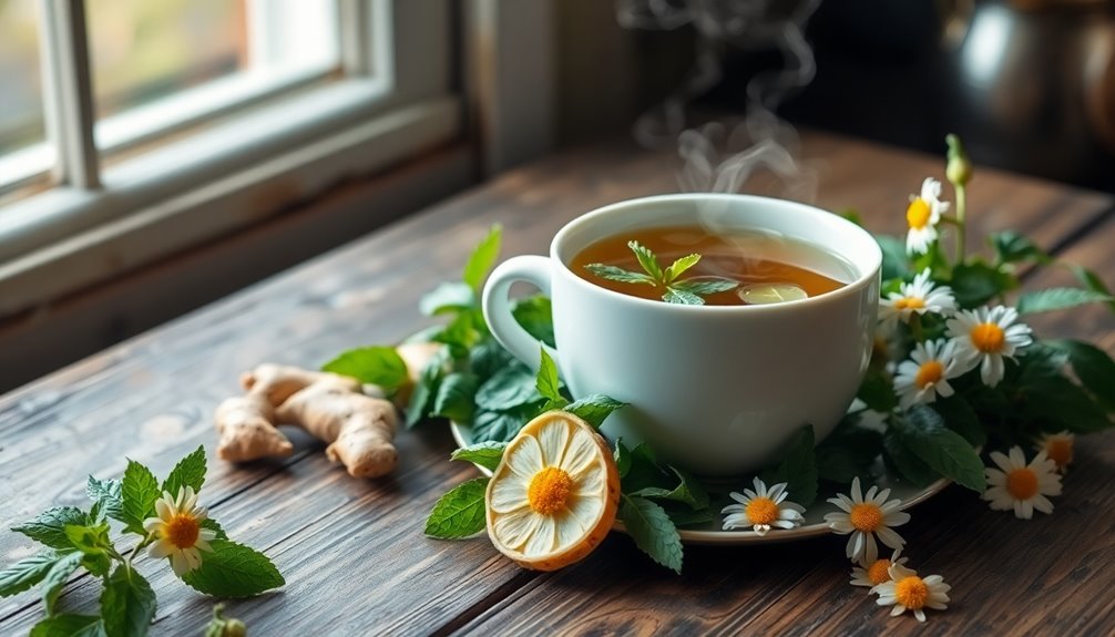 herbal teas support digestion