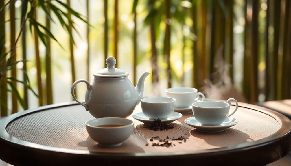 mindfulness through tea drinking