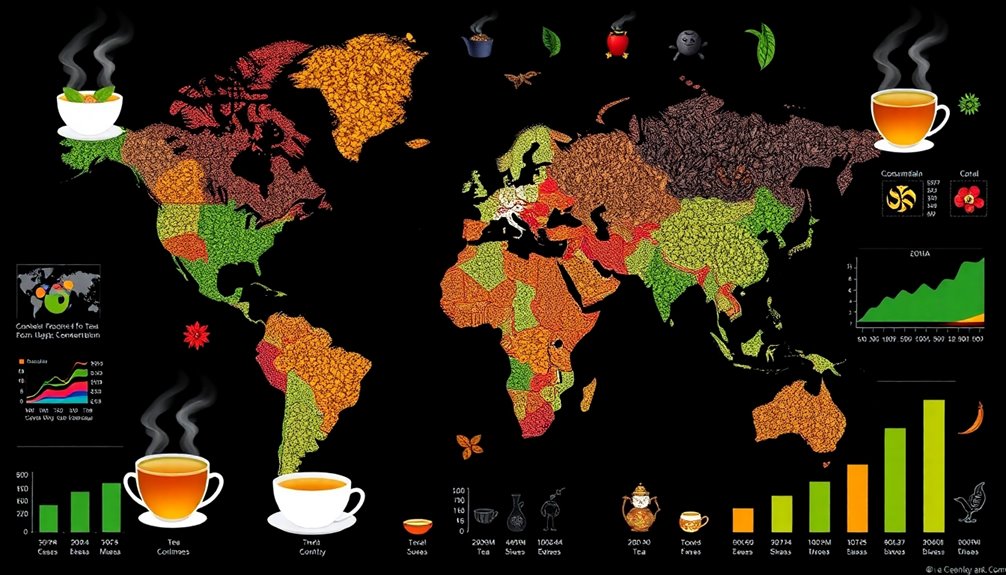 rising global tea popularity