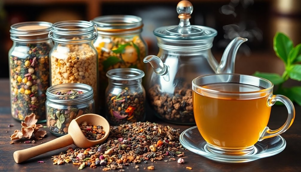 rising interest in tea blending