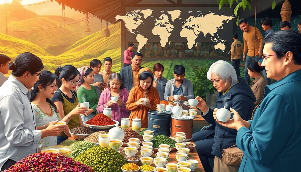 rising worldwide tea demand