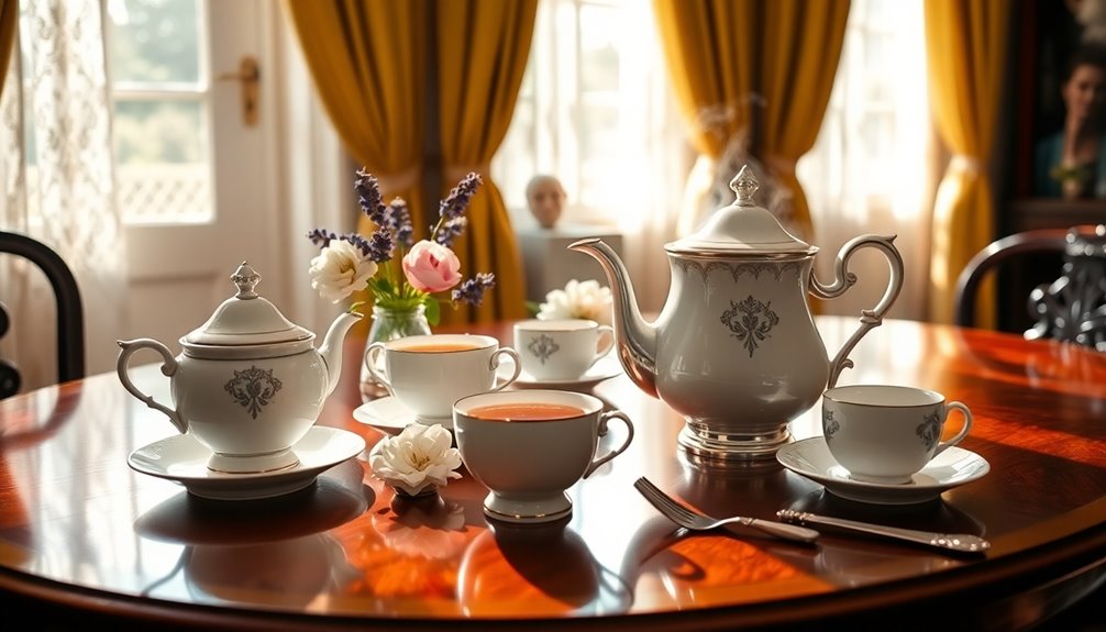 serve tea with elegance