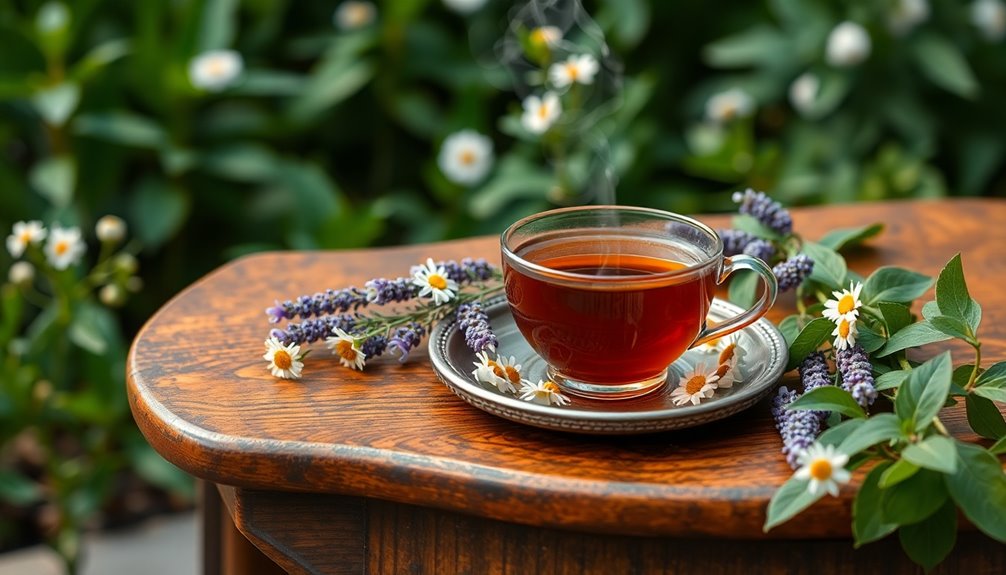 soothing benefits of herbal tea