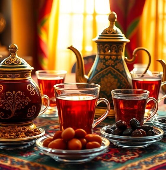 tea central to middle eastern culture