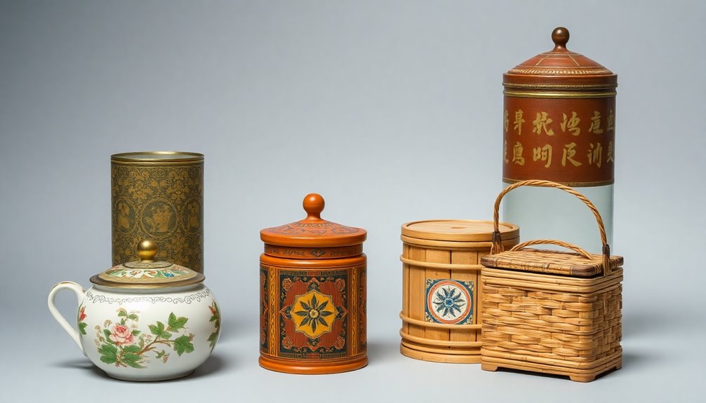 tea containers cultural importance