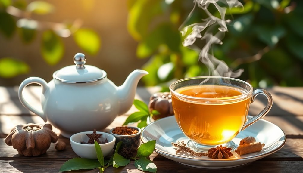 tea elevates taste perception