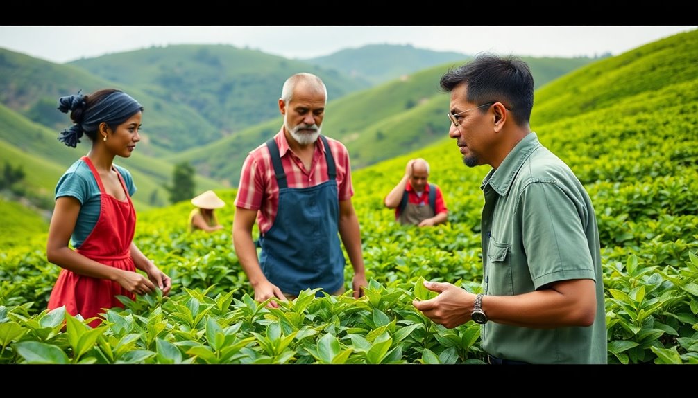 tea estate labor conflicts