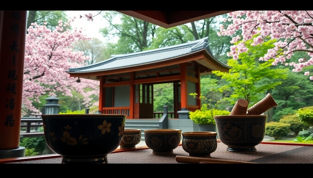 tea in shinto rituals