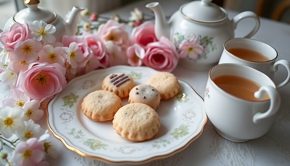 tea infused afternoon tea cookies