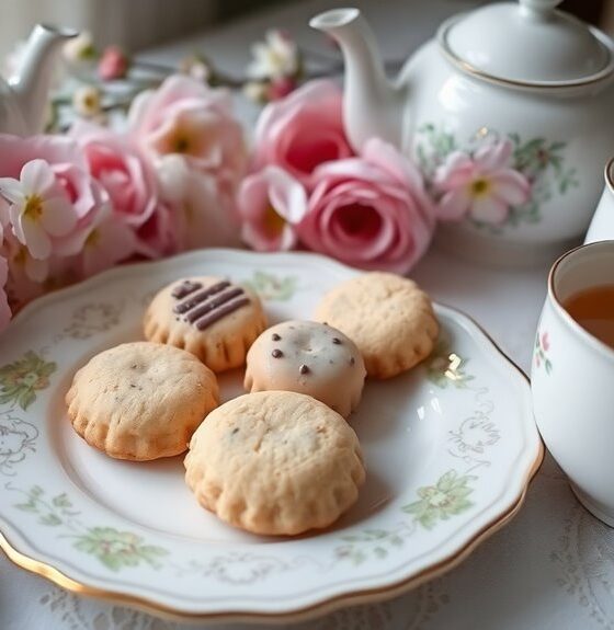 tea infused afternoon tea cookies