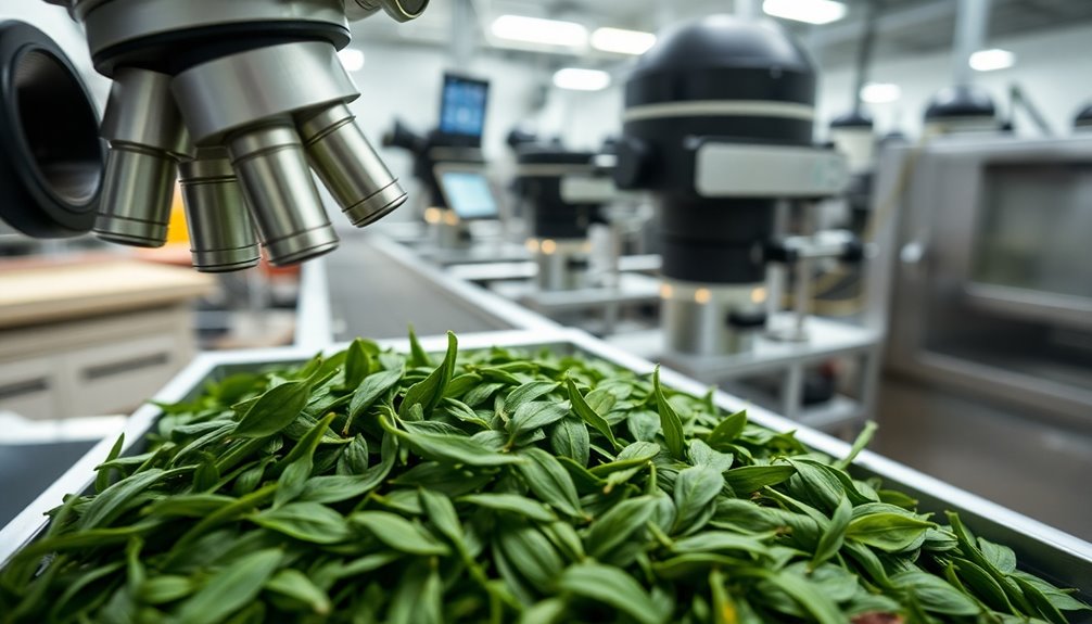 tea processing quality assurance