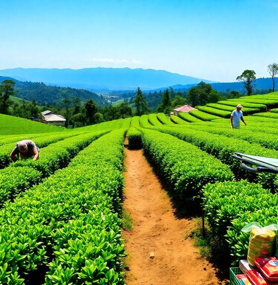 tea s economic impact worldwide