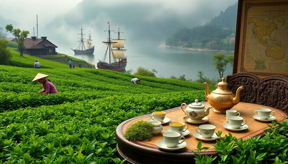 tea s influence on empires