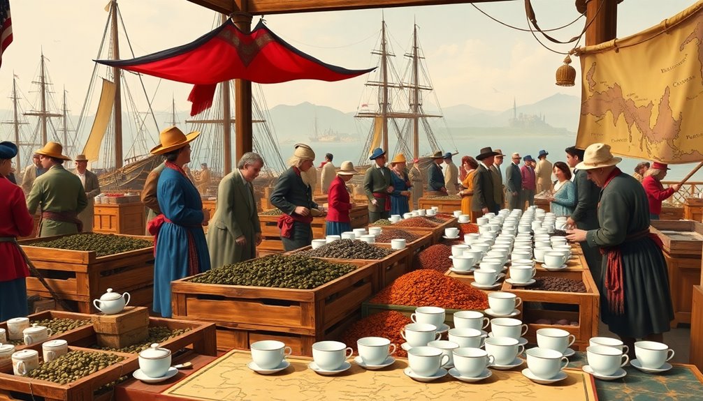 tea s influence on trade