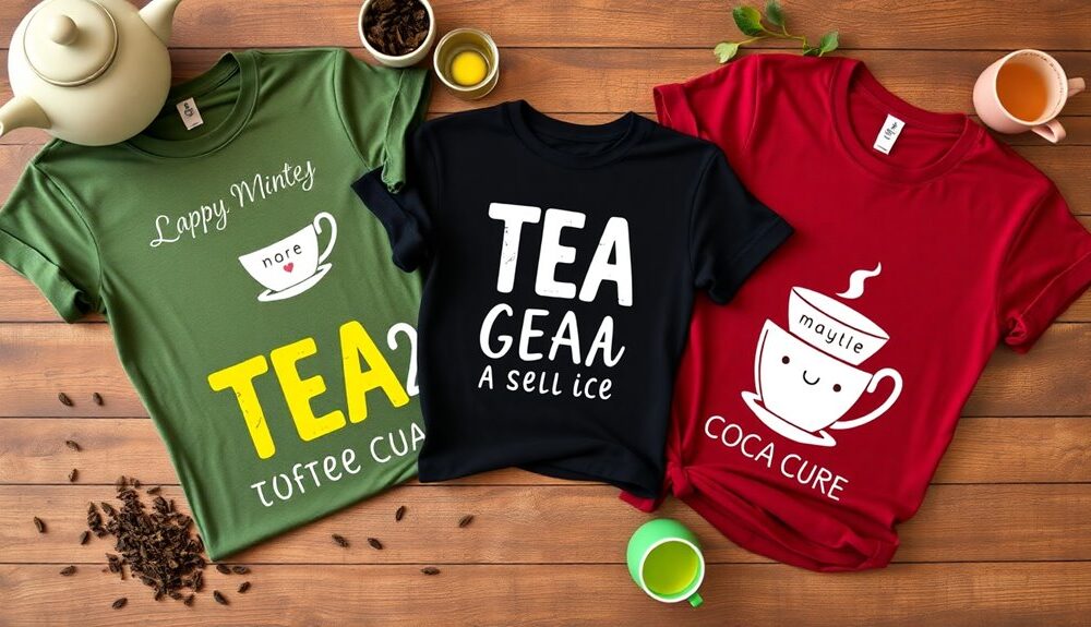 tea themed trendy shirts