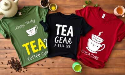 tea themed trendy shirts