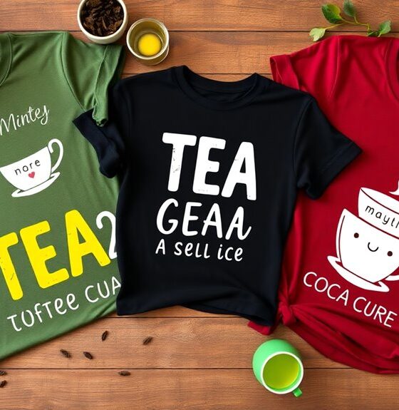 tea themed trendy shirts