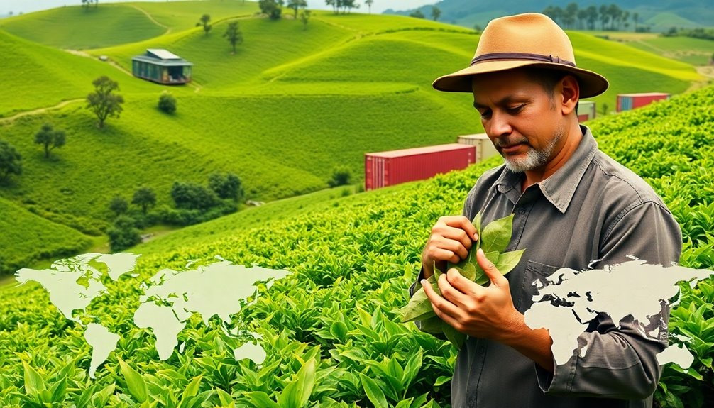 trade wars affecting tea industry