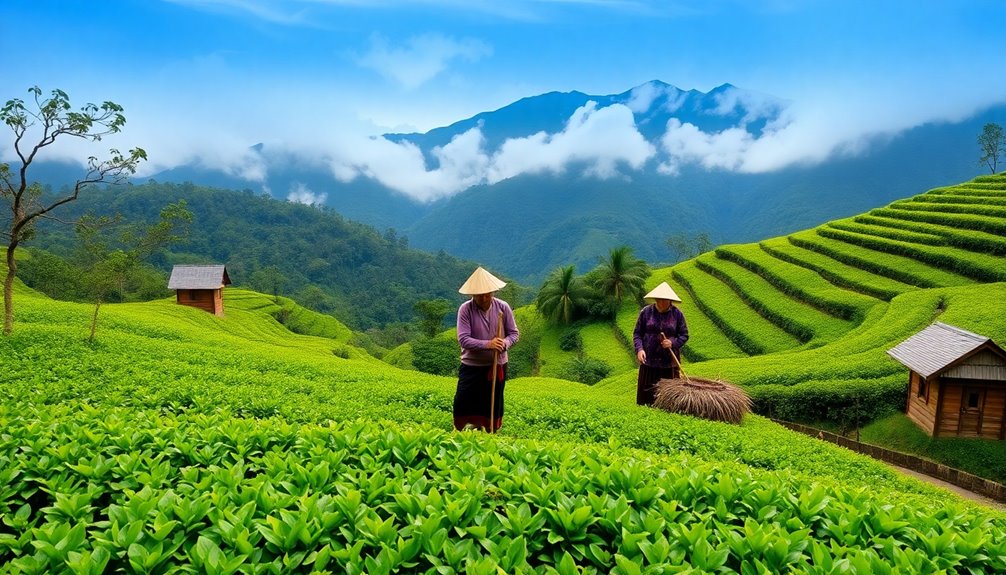 traditional indigenous tea farming