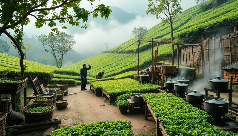 traditional tea production techniques