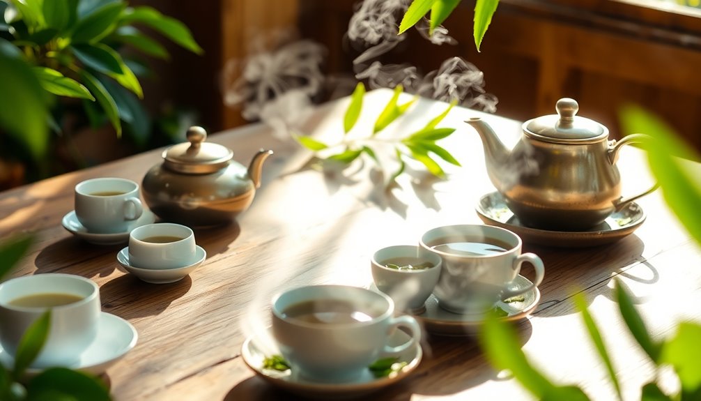 zen moments with tea