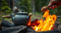 campfire tea brewing techniques