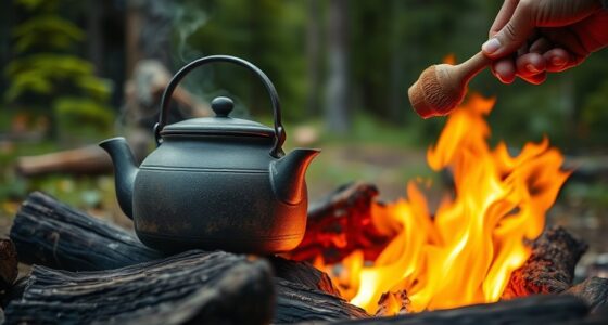 campfire tea brewing techniques