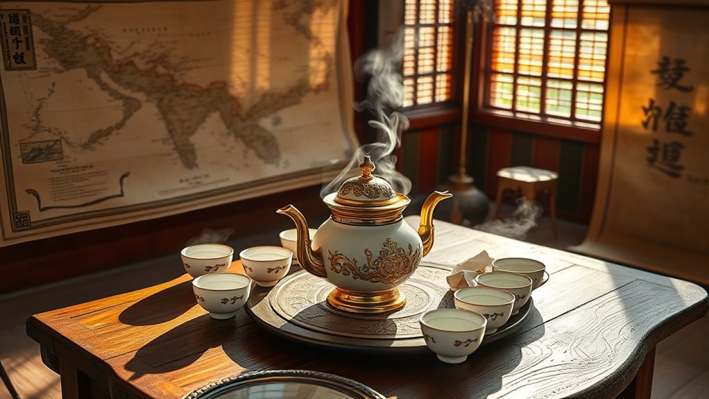 chinese tea shaped global trade