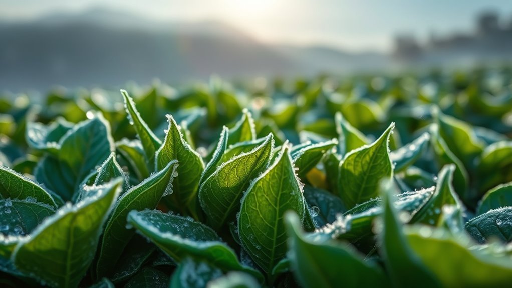 cold temperatures increase tea alkaloids
