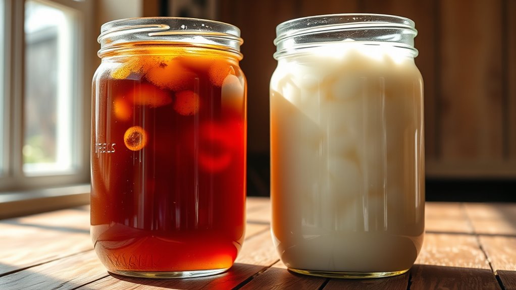 comparing probiotic beverages health