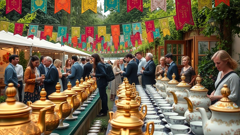 european tea festival traditions